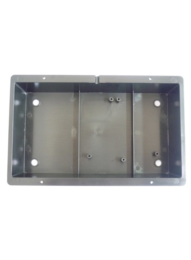 Arcade Rocker Bottom Box Shell Frame Nesting DIY Assembly Game Rocker Accessories ABS Plastic Steel Bottom Shell With Suction Cup-Product Color:Lower Cover Bottom Shell - Black (including 4 Suction Cups)  - Image 5