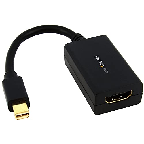 StarTech.com Mini DisplayPort To HDMI Adapter - 1080p - Mini DP To HDMI Monitor/Display/TV - Passive mDP 1.2 to HDMI Adapter Dongle Video Converter - Upgraded Version Is MDP2HDEC (MDP2HDMI),Black - Image 5