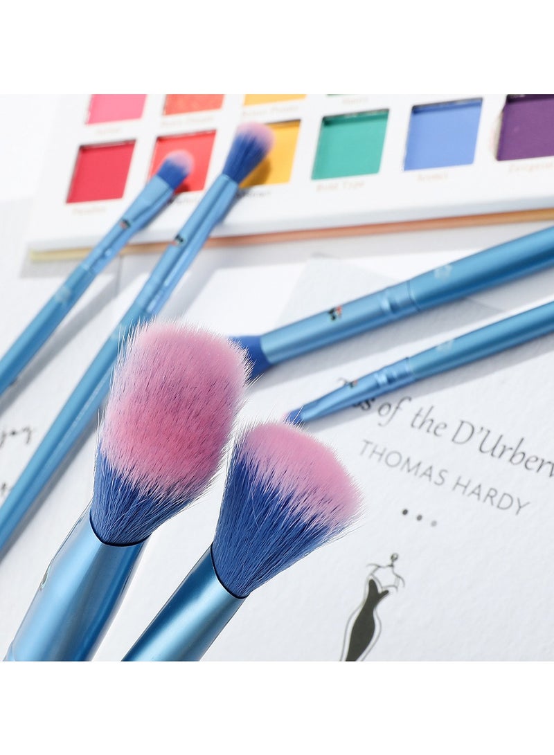 general Stitch Makeup Brush Set of 6, Creative Eyeshadow Brush Loose Powder Brush Brush Set, High Quality Synthetic Brush Set, the best gift for girls - Image 4