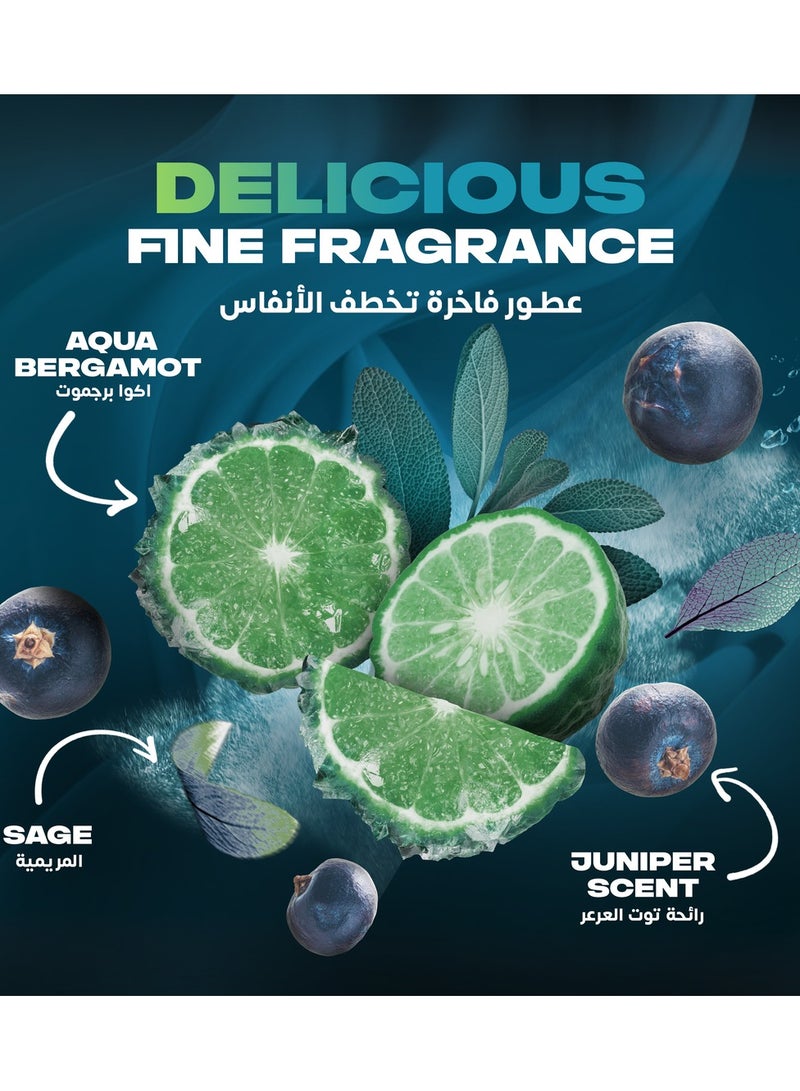 Axe Fine Fragrance Premium Deodorant Body Spray Aqua Bergamot 150ml - Image 4