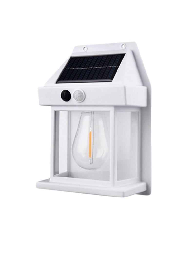 ELTRAZONE Pack Of 6 Pcs Solar Outdoor Light Solar Motion Sensor Security Lights With 3 Lighting Modes Wireless Solar Wall Lights Waterproof Solar Light Bulb Lights For Garden Home And Garage Use White - Image 4