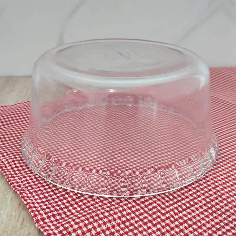 Marinex Medium Glass SoufflÃ© Dish 1.4L  Durable Heat-Resistant Bakeware, Oven Safe Transparent Bakeware for Lasagna, Cakes, Brownies, Roasting & Casseroles  Heat Resistant Durable Glass Dish for Home & Kitchen - Image 3