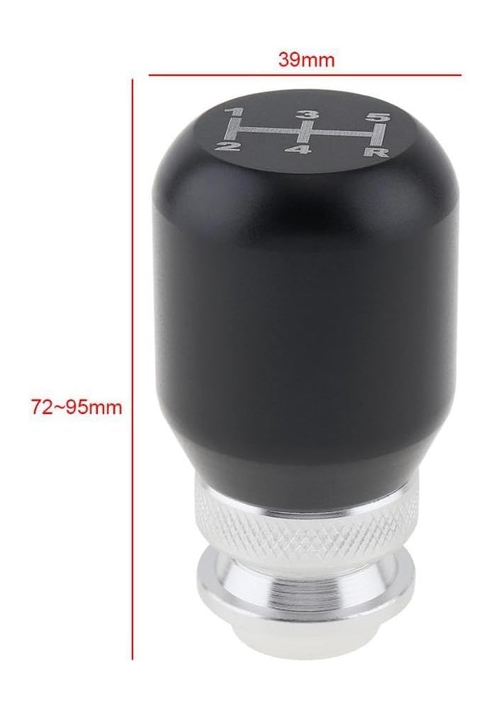 Wivplex Universal 5 Speed Gear Shift Knob - Image 2