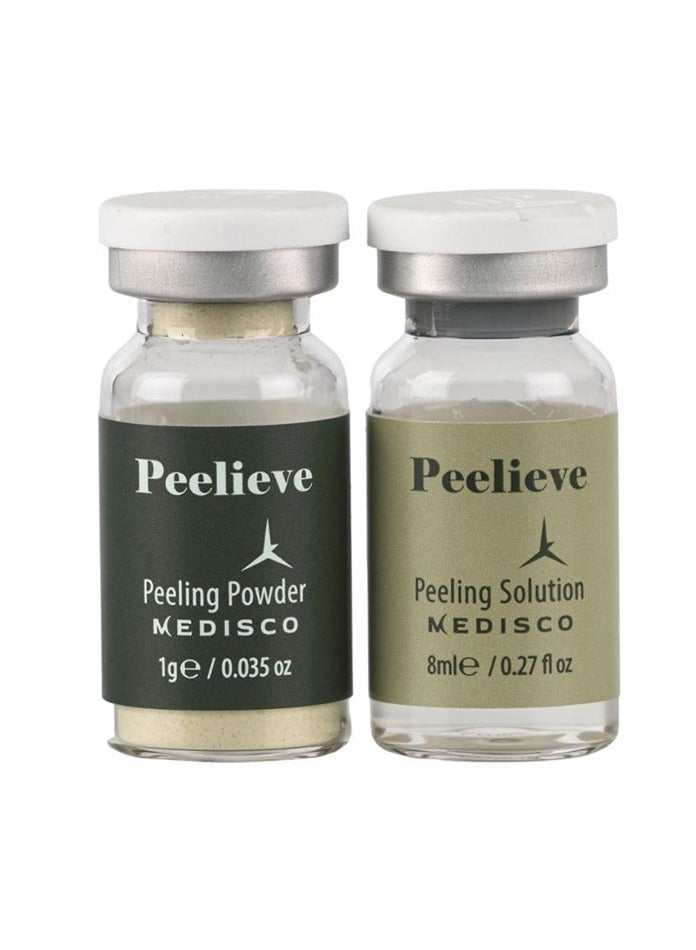 stayve Medisco Peelive Peeling Powder Solution Gentle Medium Peel for Effective At Home Skin Renewal Self Care - Image 2