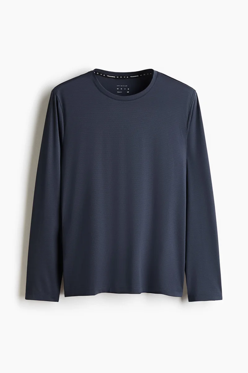 Long-sleeved sports top with DryMove™