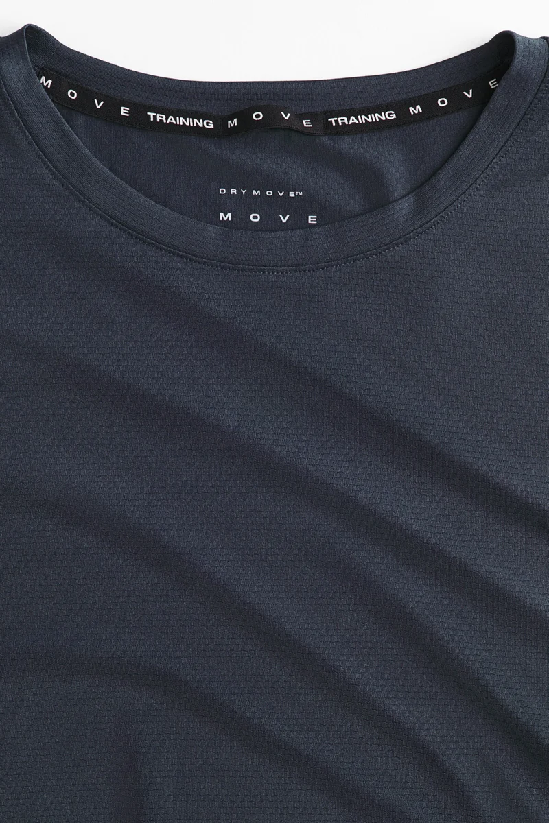 H&M  Long-sleeved sports top with DryMove™ for Men | Best Price UAE