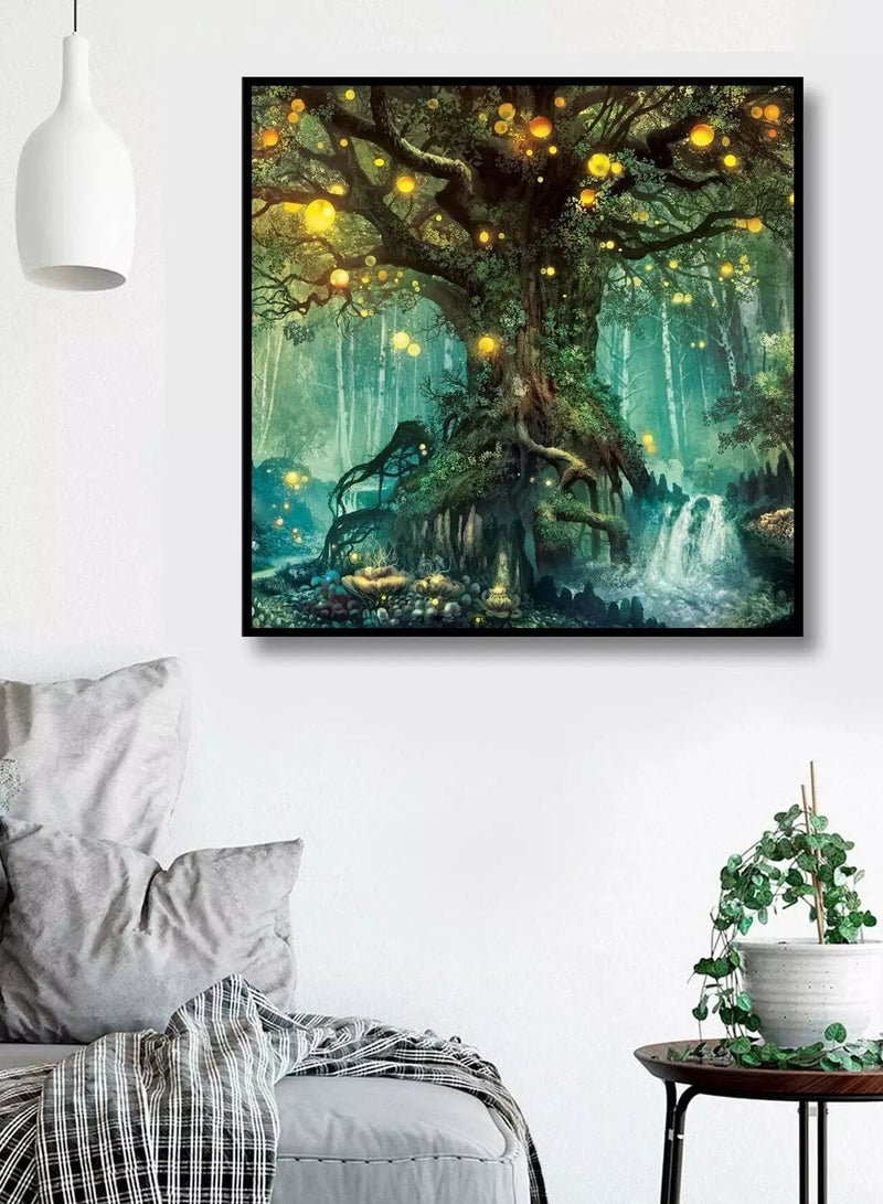 Tree Print DIY Diamond Painting Without Frame - Image 5