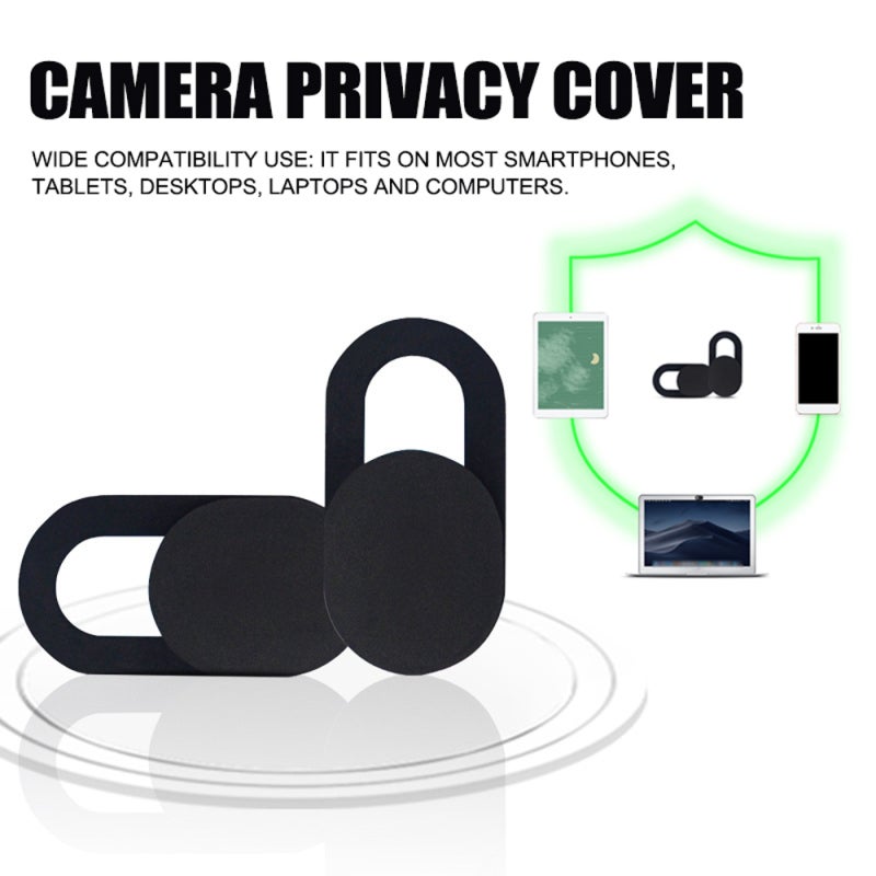 Webcam Cover: 0.7mm Slim, One-finger Operation, No-trace Adhesive - Privacy Protection Device for Laptops, Smartphones, Tablets And Home Office Users - Image 4