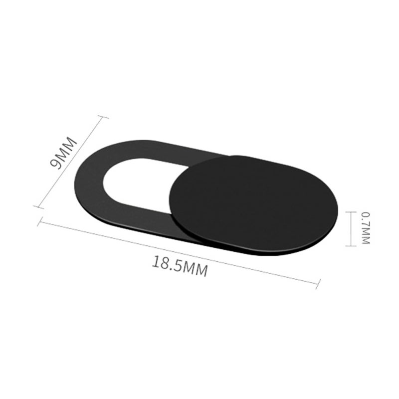 Webcam Cover: 0.7mm Slim, One-finger Operation, No-trace Adhesive - Privacy Protection Device for Laptops, Smartphones, Tablets And Home Office Users - Image 3