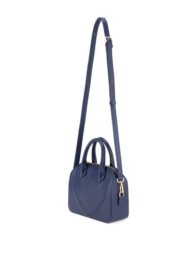 Veganologie Gemma Crossbody Bag in Blue Made from 11 Recycled Bottles