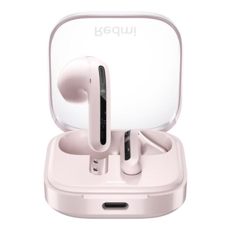 Redmi Buds 6 Active Wireless Earbuds, 14.2mm Dynamic Driver, Clear Call with Dual Mic, Bluetooth 5.4, 30-Hour Battery Life, Lightweight Design Pink - Image 1