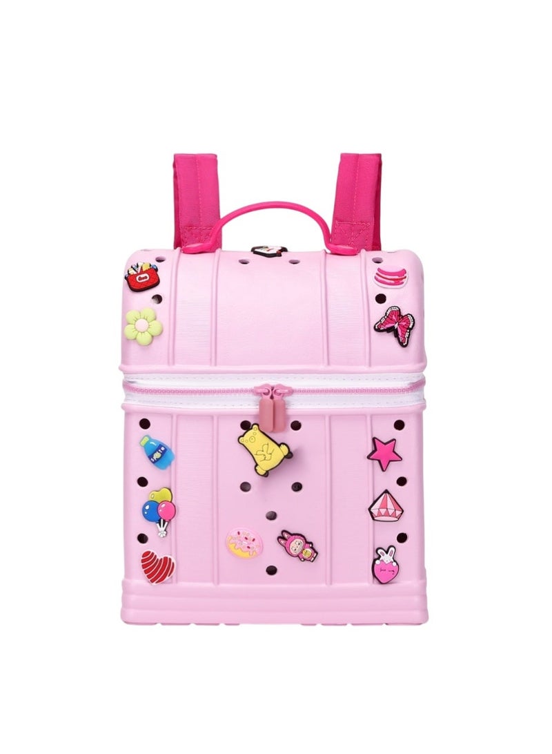 Durable EVA School Backpack for Kids | Colorful, Water-Resistant Children's Book Bag with Fun Fixed Charms | Comfortable & Easy to Clean | (Blue) & Durable EVA School Backpack for Kids | Colorful, Water-Resistant Children's Book Bag with Fun Fixed Charms | Comfortable & Easy to Clean | (Purple) & Durable EVA School Backpack for Kids | Colorful, Water-Resistant Children's Book Bag with Fun Fixed Charms | Comfortable & Easy to Clean | (Pink) & Durable EVA School Backpack for Kids | Colorful, Water-Resistant Children's Book Bag with Fun Fixed Charms | Comfortable & Easy to Clean | (Magenta) & Durable EVA School Backpack for Kids | Colorful, Water-Resistant Children's Book Bag with Fun Fixed Charms | Comfortable & Easy to Clean | Bundle - Image 4