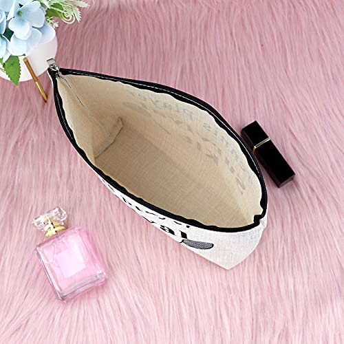 Sfodiary Tennis Gifts for Women Tennis Player Gift Makeup Bag Tennis Lover Gift for Friends Inspirational Gift for Tennis Girl Cosmetic Bag Tennis Team Gift Tennis Coach Gift Christmas Birthday Graduation Gift - Image 5