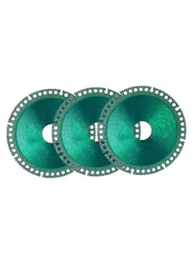 3pcs Metal Angle Cutting Discs Small For Precision Cutting Tiles Marble Metal Fine Performance - Image 1