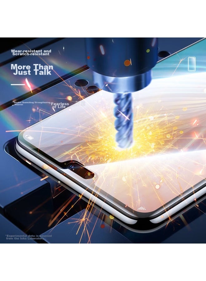 ISKA Yisika Tempered Glass Screen Protector For Huawei P20 Pro, Full Coverage, Shatterproof Edge, P20 Pro Phone Film, Hd Anti-scratch Anti-drop Low Fingerprint Protective Glass, Jm342 Black - Image 4