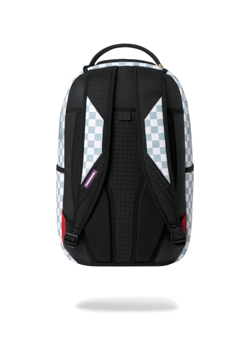 SPRAYGROUND MARVEL BLACK PANTHER WAKANDA FOREVER ON WHITE CHECK DLXSV BACKPACK - Image 4