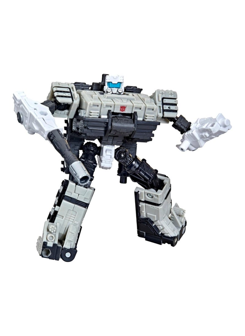 TRANSFORMERS Transformers Toys Generations War for Cybertron: Kingdom Deluxe Autobot Slammer Action Figure  - Image 2