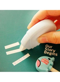 Y&D 1 Pcs Correction Tape, SYOSI Prime Durable Heart Shape Stationery White Out Tape for Home School Office Students, Random Colorr  - Image 3