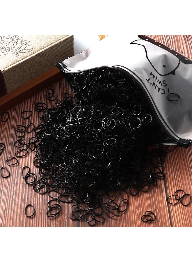 QZ RUBBER BANDS, MULTI-FUNCTIONAL RUBBER BANDS. bRAIDED ELASTIC BANDS, SUITABLE FOR VARIOUS SCENARIOS. hIGHLY ELASTIC, DURABLE, AND ANTI-AGING HAIR BANDS, SPECIFICALLY DESIGNED FOR CHILDREN'S BRAIDED HAIR. sOFT AND ELASTIC BANDS - Image 1