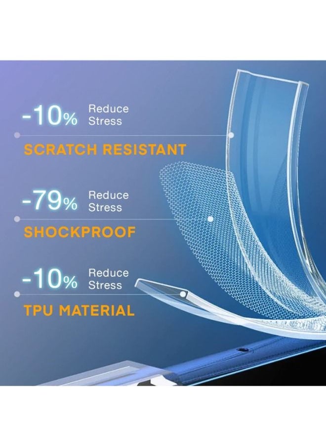 SHOPI - Crystal Clear Designed for iPhone 14 Pro Max Case Slim Thin Shockproof Protective Phone Case Non-Yellowing Clear - Image 1