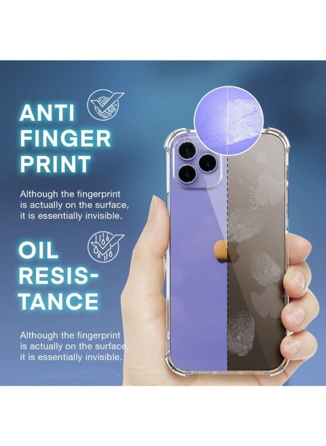 SHOPI - Crystal Clear Designed for iPhone 14 Pro Max Case Slim Thin Shockproof Protective Phone Case Non-Yellowing Clear - Image 1