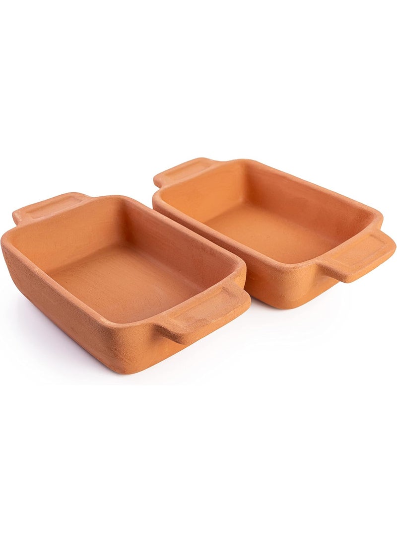 لوكسيول أواني طين طهي من لوكس يول – مصنوعة يدوياً في تركيا – صديقة للبيئة وآمنة للفرن والميكروويف والغسالة – متوفرة بألوان بني وأخضر وأصفر وأزرق وطبيعية غير مغطاة – مقاسات: ١٦×٤، ١٦×٧٫٥، ١٩×٦، ٢٢×١١×٤٫٥ سم – تحافظ على نكهة وحرارة الطعام – مثالية للحساء، اليخنات، المؤكلات المخبوزة، تقديم أنيق لعائلتك وضيوفك – هدية مثالية للأعراس، الانتقالات، محبي الطبخ الصحي والمستدام – طين تركي ناتج عالي الجودة مخبوز بالفرن – آمن للطعام، بدون مواد كيميائية ضارة وخالية من BPA – تغليف قابل لإعادة التدوير – توصية الطهاة، تقييم ٥ نجوم من العملاء – ماركة لوكس يول – تجربة طهي تقليدية تركية تضيف لمسات ريفية وأصيلة على مائدتك - Image 1