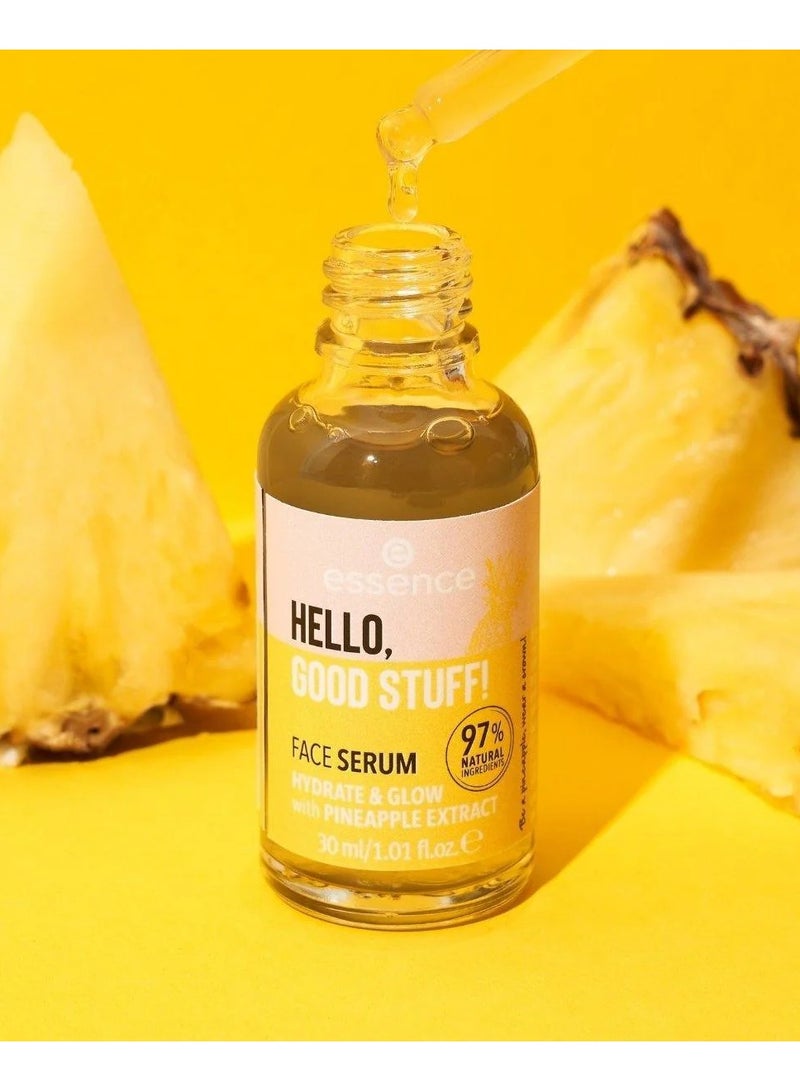 Essence Hello Good Stuff Pineapple Hydrating Face Serum - 30ml - Image 2