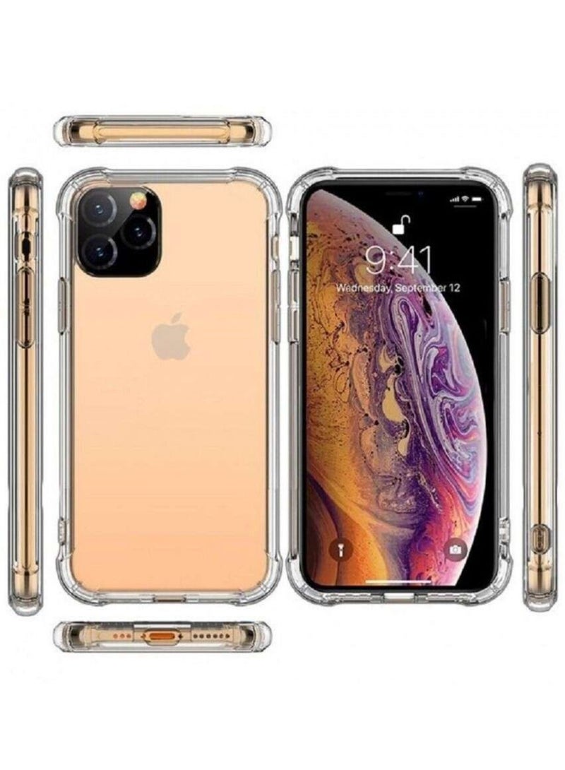 جراب Apple iPhone 11 Pro Max كريستال شفاف غطاء نحيف مقاوم للصدمات مقاس 6.5 بوصة - Image 2