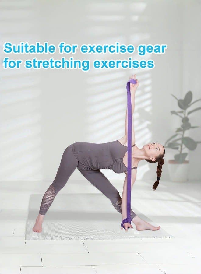 DAREU Adjustable 4‑Pack Yoga Mat Straps – Multicolor Breathable Polyester Yoga Carry & Stretching Slings for Most Mats - Image 4