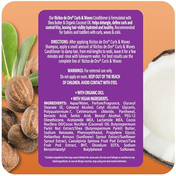Ricitos de Oro RICITOS CURLY CONDITIONER 7.9 OZ 2-PACK - Image 3