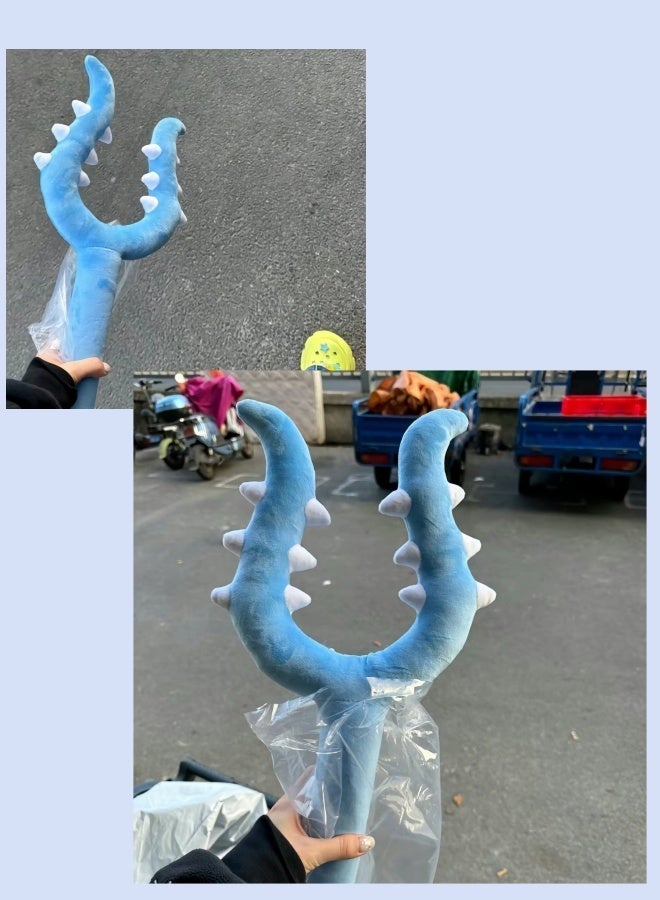 Novelty Interactive Wiggle Fork in Pink - Bendable Photo Prop for Viral Pet Videos, Soft-Touch & Pet-Resistant Stress Relief Toy for Adults, Fun Gag Gift for Office Desk and Parties - Image 5