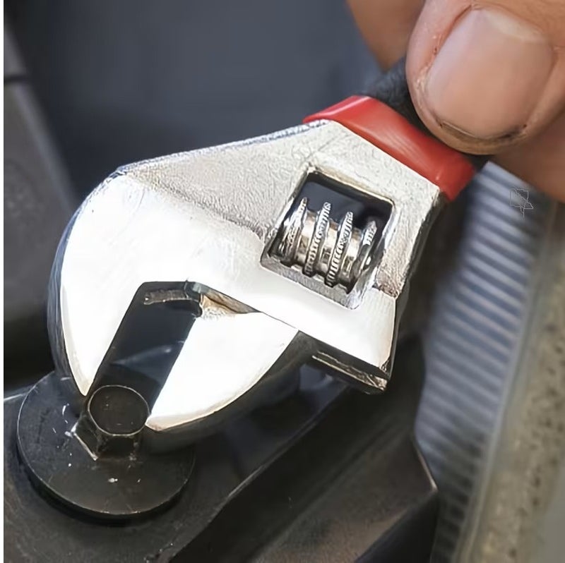 T&Y Professional Adjustable Wrench 12' Inch Cr-V Forged Industrial Grade Hand Tools Wrench Set With Anti-Slip Grip - Image 3