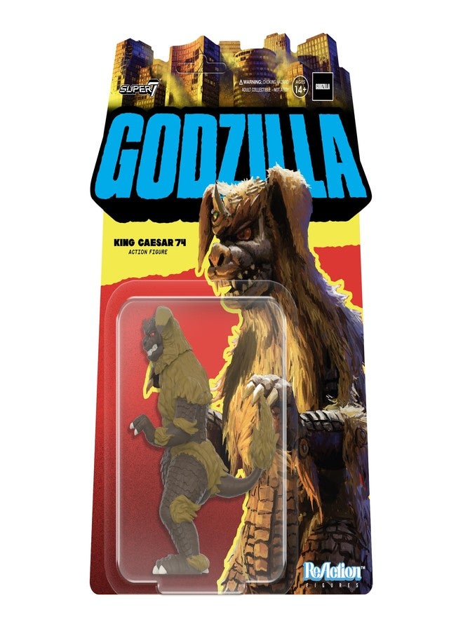 Super7 Toho Godzilla King Caesar '74-3.75" Toho Godzilla Action Figure Classic Movie Collectibles and Retro Toys - Image 1