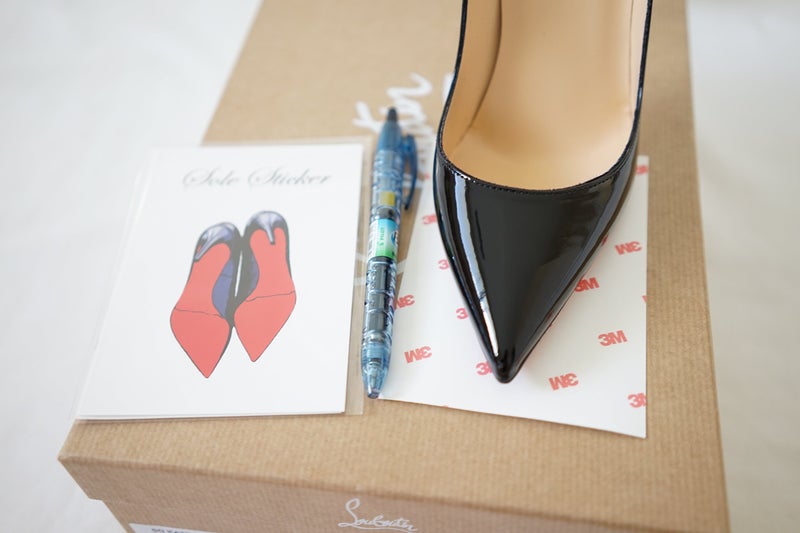 CoveredSole Sole Sticker Crystal Clear 3M Sole Protector for Christian Louboutin High Heels - Image 2