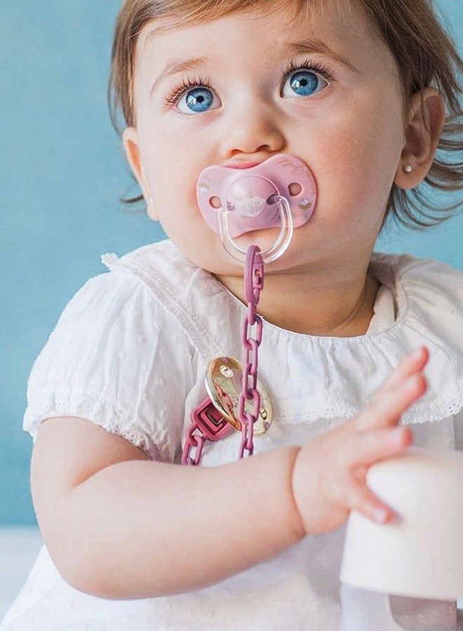 Suavinex Premium Soother|+6-18M|Gold Gray|Physiological - Image 3