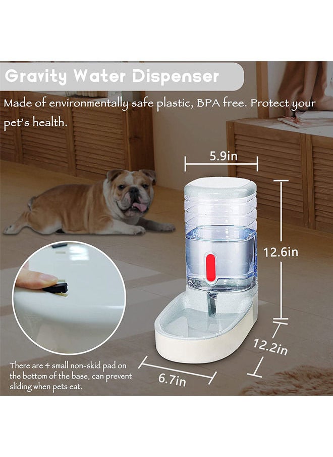 Automatic Dog Cat Water Dispenser, 3.8L Water Dispenser