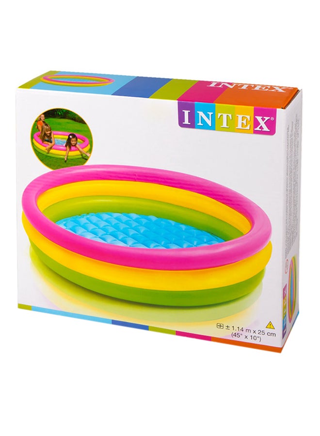 INTEX 3-Ring Swimming Pool 45x10inch - Image 1