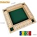 GOTHINK 14 Player Shut The Box Dice Game 115inch Wooden Board Table Math Game with 10 Dices Math Decision Skills for AdultsKids Perfect for Home Class Parties Pubs Classic Tabletop Fun - Image 4