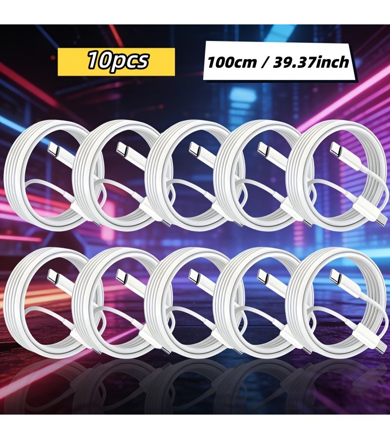 10 Pack USB C to USB C Charging Cables Type C Fast Charging Cord - Image 4