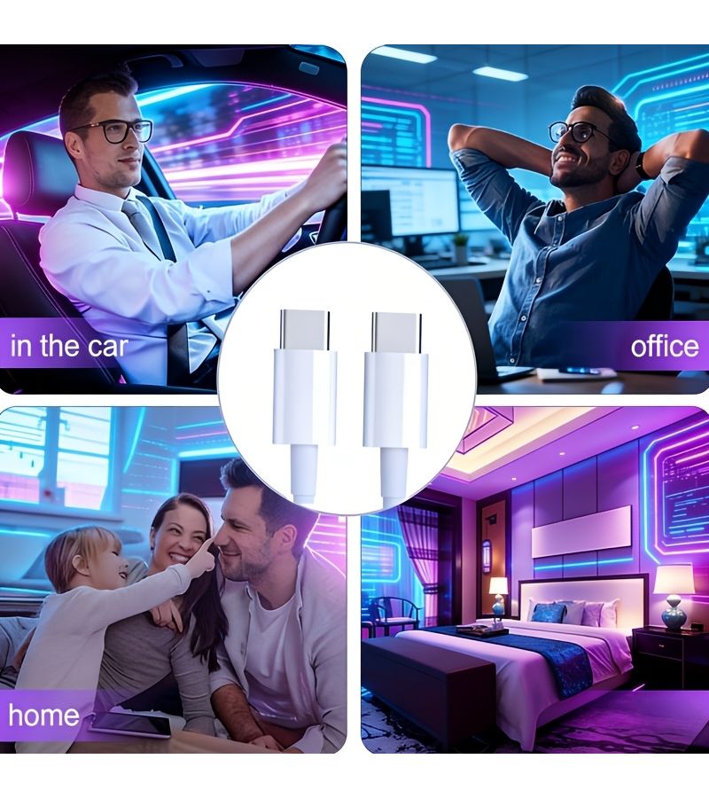 10 Pack USB C to USB C Charging Cables Type C Fast Charging Cord - Image 3