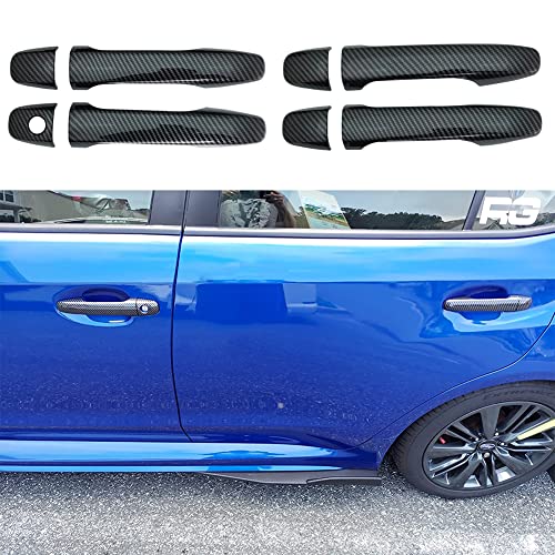 Kolya Exterior Door Handle Cover Trim for Subaru Accessories WRX WRX STI 2015-2021, XV Crosstrek 2013-2017, Forester 2013-2018, Outback 2015-2025 (Without Smart Keyhole) - Image 1