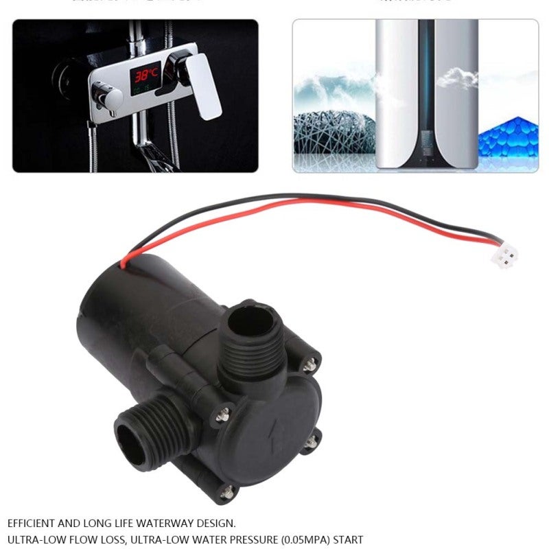 Micro Hydroelectric Generator: 3.5W Output Power, 0.05-0.5Mpa Operating Water Pressure, Water-Electricity Separation Tech - Dual Magnetic Coupling Clutch, Ultra-Low Flow Loss, for Smart Faucets, Induc - Image 5