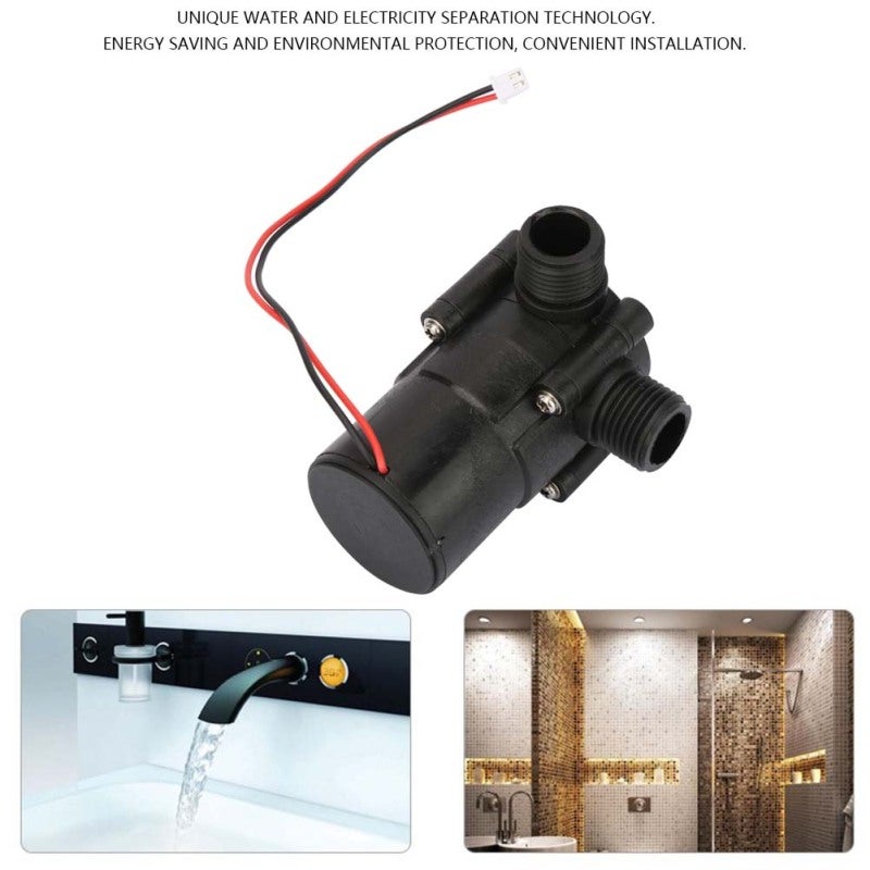 Micro Hydroelectric Generator: 3.5W Output Power, 0.05-0.5Mpa Operating Water Pressure, Water-Electricity Separation Tech - Dual Magnetic Coupling Clutch, Ultra-Low Flow Loss, for Smart Faucets, Induc - Image 4