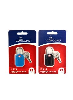 CONCORD Padlock And Key TSA - black / blue  - Image 3
