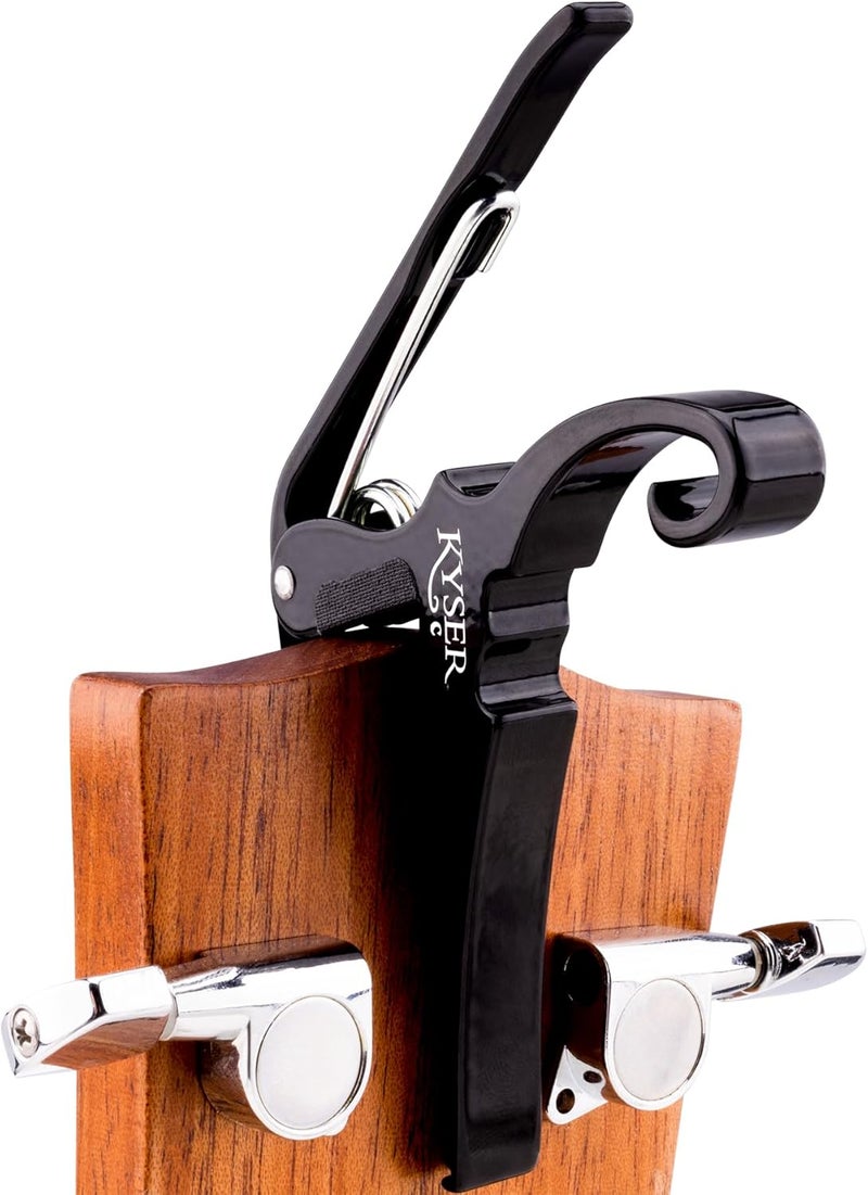 Kyser Quick-Change Capo for Classical Guitars - Black - Image 4