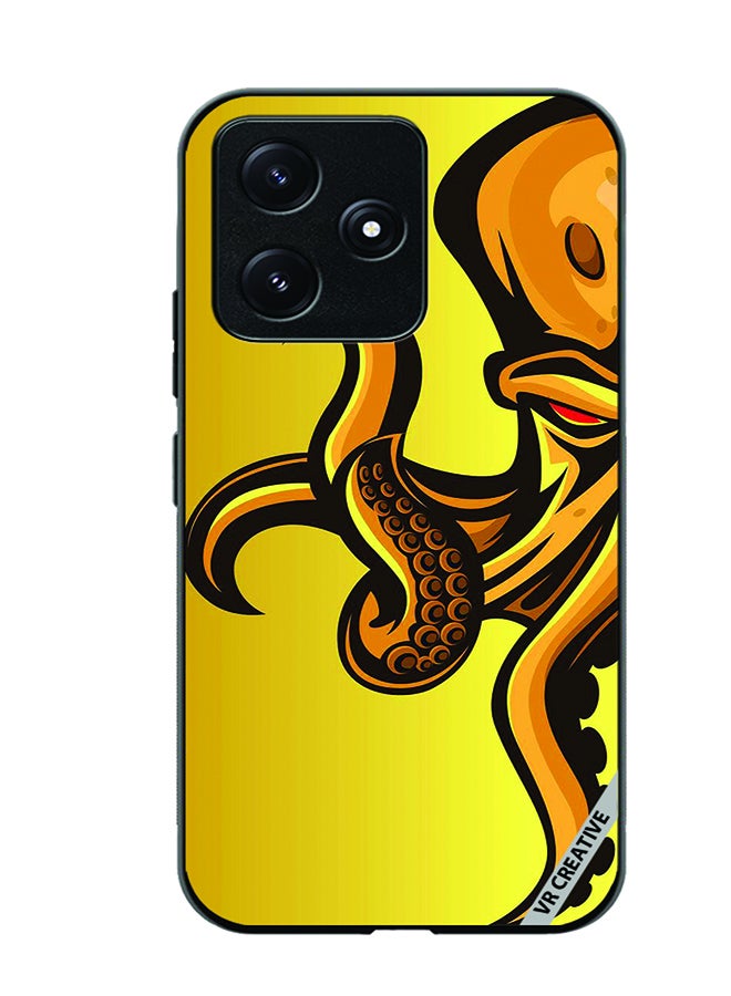 VR CREATIVE Protective Case Cover For Xiaomi Poco M6 Pro 5G Octopus Design Multicolour - Image 1