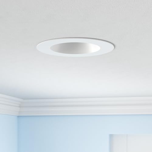 Sunco Lighting Sunco 12 Pack 6 Inch LED Can Lights, Retrofit Recessed Lighting, Smooth Trim, 965 LM, 13W (75W Equivalent), 5000K Daylight, Dimmable, Damp Rated UL - Image 2