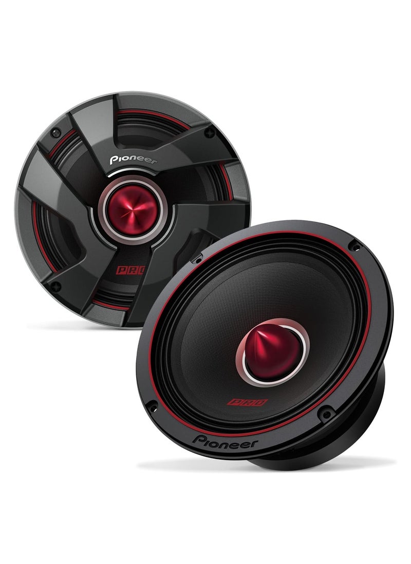 Pioneer - PIONEER TS-A363PRO P.R.O. Series 6-3/4" 500 W Max Power, Blended Pulp Cone, High Efficiency Mid-Bass Driver - PRO Series Component Speaker (Pair) - Image 1