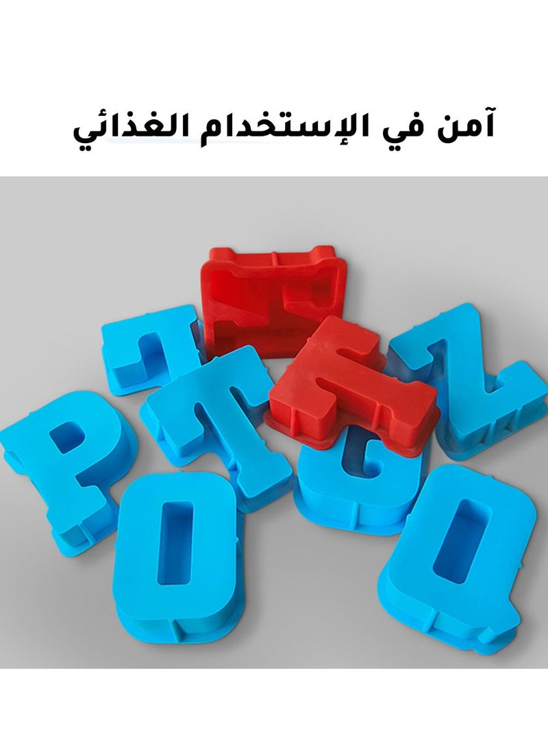 قالب سيليكون متعدد الاستخدامات كبير شكل B للريزن والشوكولاتة والصابون والشموع مقاوم لدرجات الحرارة العالية - Image 3