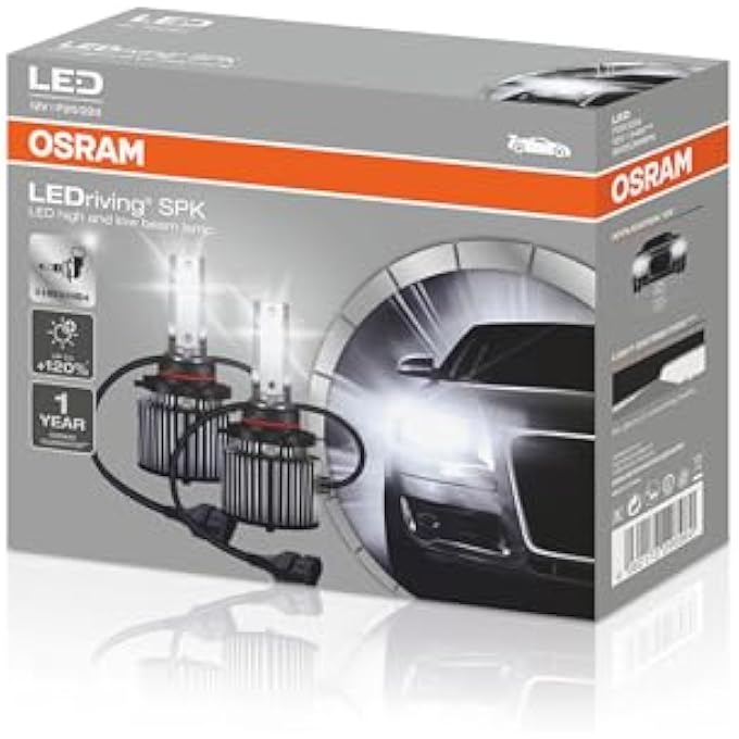 OSRAM Hb3Hb4 Ledriving High And Low Beam Lamps For Cars With 12V Compatible 9005Dwspk 120 More Brightness 2000 Lm 54 W White - Image 2